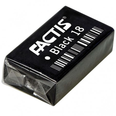 Black 18 black eraser