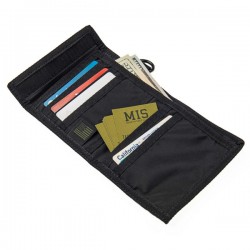 Black MIS card holder wallet MADE IN USA