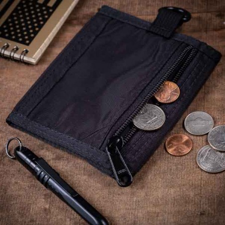 Black MIS card holder wallet MADE IN USA