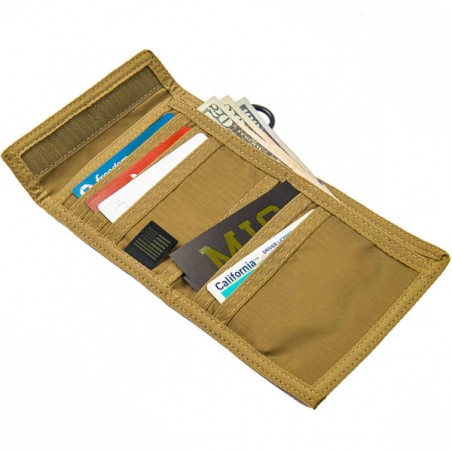 Portefeuille porte-cartes MIS Kaki sable MADE IN USA