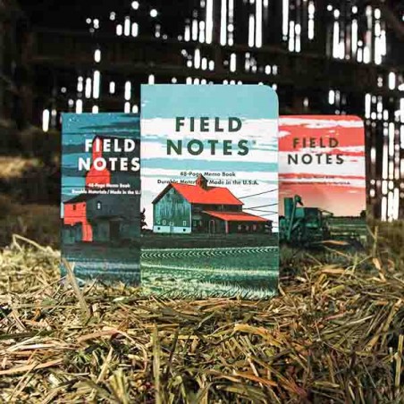 Notebook Heartland 3 pack FIELD NOTES