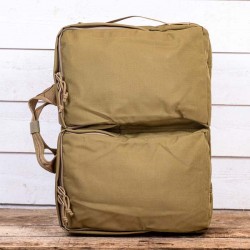 3 WAY BRIEF BAG - Kaki - Made in USA