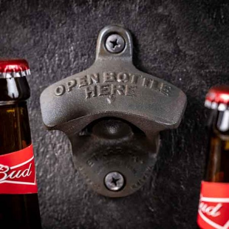 Wall Mount Bottle Opener STARR Gun Blued