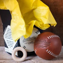 LEMON BALL™ baseball. Horween CXL TAN Leather made in USA