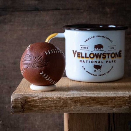 LEMON BALL™ baseball. Horween CXL TAN Leather made in USA