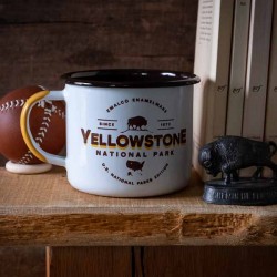 Grand Mug émaillé Yellowstone National Park