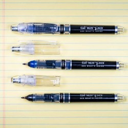 Recharge feutre noir ou bleu pour stylo SHERPA®