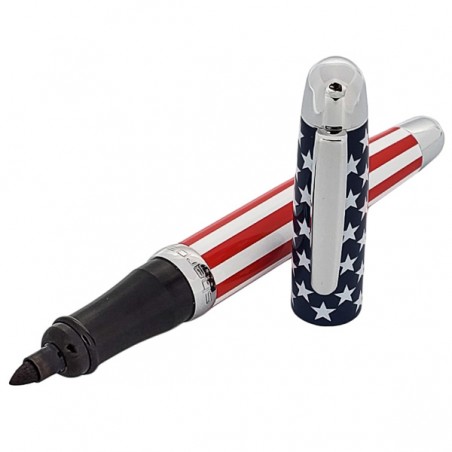 Stylo roller feutre SHERPA patriot drapeau Americain