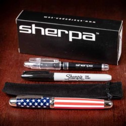 Stylo roller feutre SHERPA patriot drapeau Americain