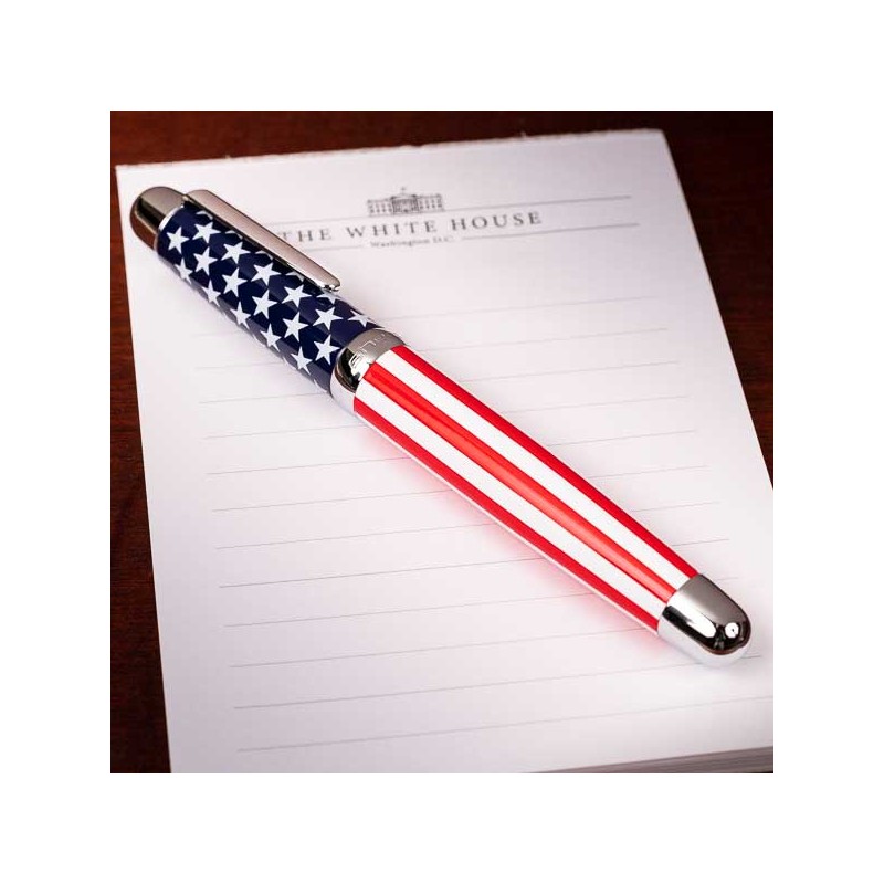 Stylo roller feutre SHERPA patriot drapeau Americain