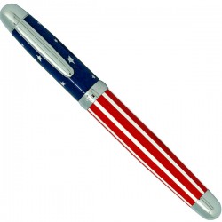 Stylo roller feutre SHERPA Old Glory drapeau Americain