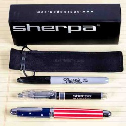 Stylo roller feutre SHERPA Old Glory drapeau Americain