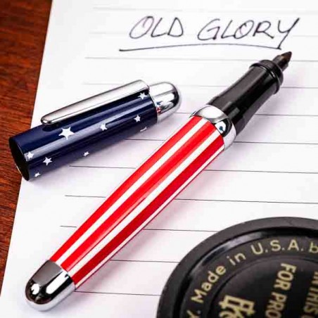 Stylo roller feutre SHERPA Old Glory drapeau Americain