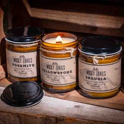 Yellowstone National Park candle MUSKY TRAILS