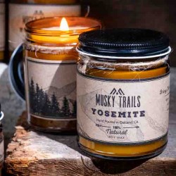 Yosemite National Park candle MUSKY TRAILS