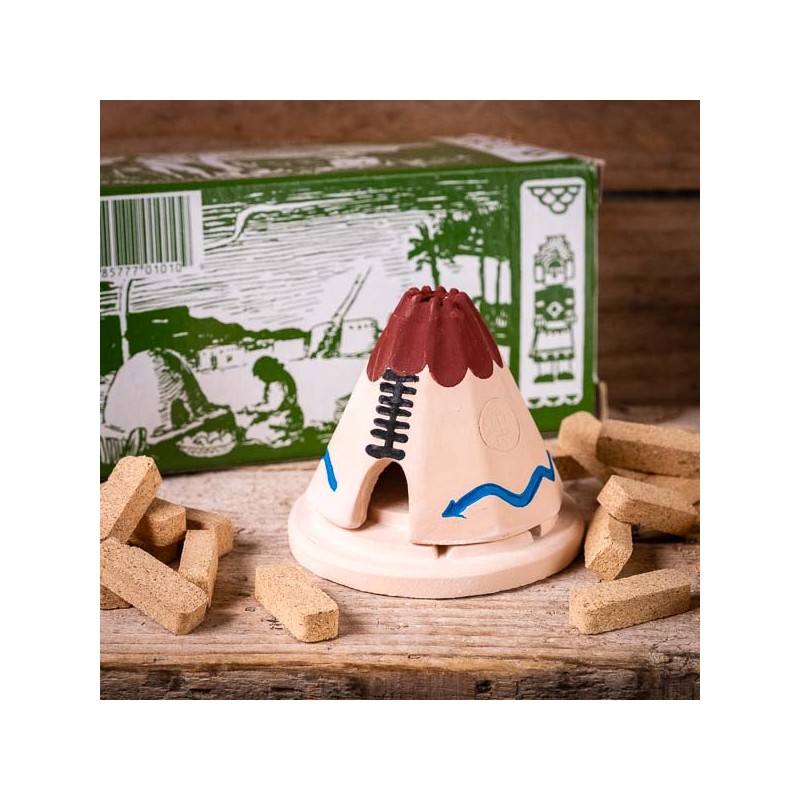 Teepee with Pinon natural wood incense