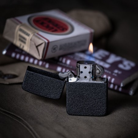 Lighter ZIPPO 1941 replica black Crackle