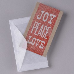 Joy Peace Love Enclosure