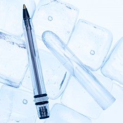 Stylo Bille Pokka Pens Transparent - Made in USA