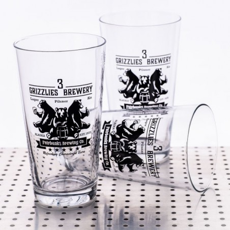 Verre à bière 3 GRIZZLIES BREWERY
