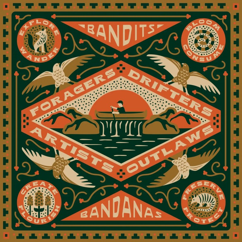 Bandana BANDITS® Greenbelt Foragers