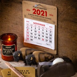 2026 -15-Month Work Station Calendar by FIELD NOTES
