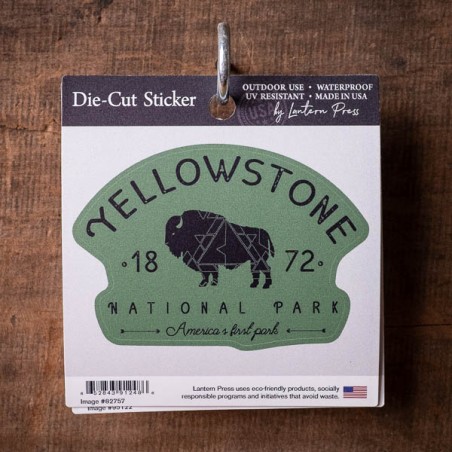 Sicker Ecusson YELLOWSTONE Buffalo