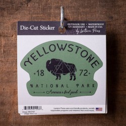 Sicker Ecusson YELLOWSTONE Buffalo
