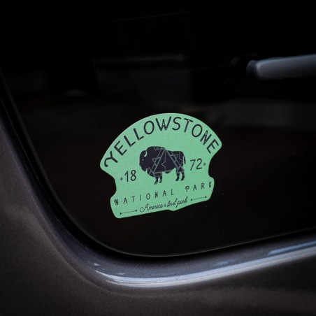Sicker Ecusson YELLOWSTONE Buffalo