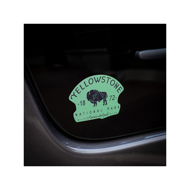 Sicker Ecusson YELLOWSTONE Buffalo