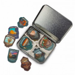 Boite de 12 magnets Parcs Nationaux Américains série 1
