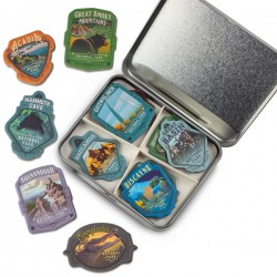 Boite de 12 magnets Parcs Nationaux Américains série 3
