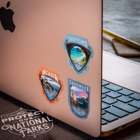 Pack de 64 stickers parcs Nationaux Américains