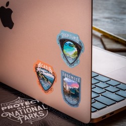 Pack de 64 stickers parcs Nationaux Américains