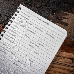 Rite in the Rain carnet planificateur de jardin