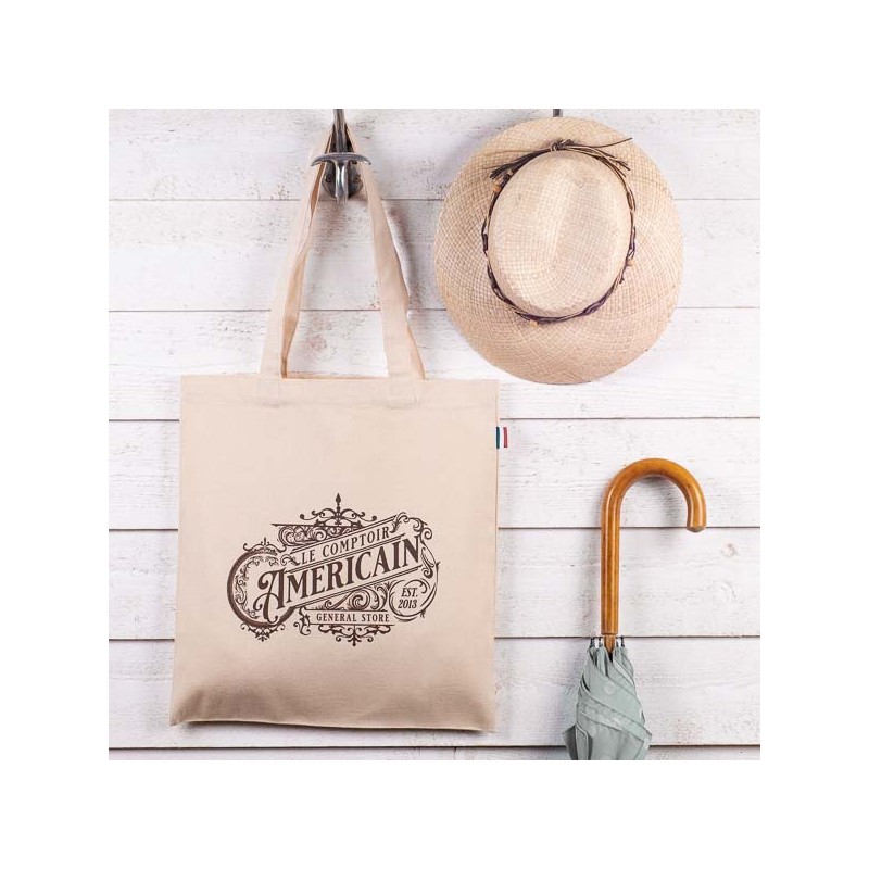 Tote Bag coton Le Comptoir Americain Tote Bag coton Le Comptoir Americain