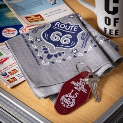 Route 66 Bandana Cotton - made in USA