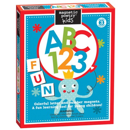 Boîte de lettres & chiffres magnétiques. ABC123 – Made in USA