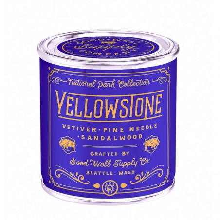 8oz Scented Candle in a Metal Tin – YELLOWSTONE
