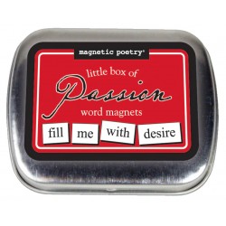 Box of PASSION word magnets - made in USA