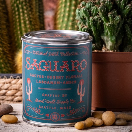 14oz Scented Candle in a Metal Tin – SAGUARO