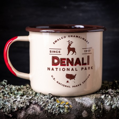 Grand Mug émaillé Denali National Park