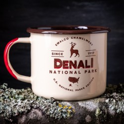 Large Enamel Mug Denali National Park