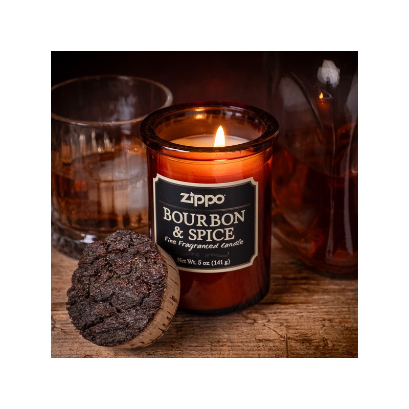 Bougie parfumée Bourbon & Spice by Zippo - Made in USA