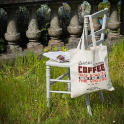 SAC COTON IMPRIMÉ "Coffee" made in USA