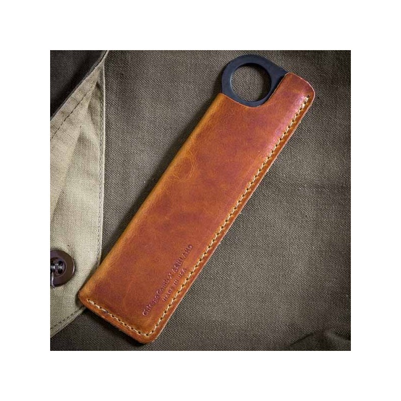 Etui peigne Horween Leather - made in USA