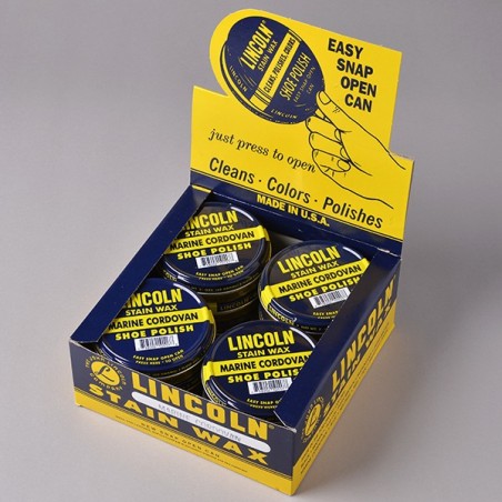 LINCOLN MARINE CORDOVAN SHOE WAX