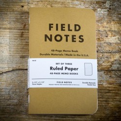 Notebook County Fair 3 pack FIELD NOTES