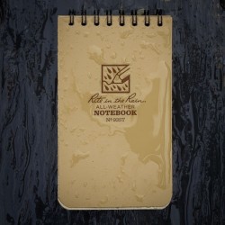 Notebook Universal TAN Polydura RITE IN THE RAIN 3 in x 5 in