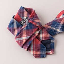 TIE RED INDIGO PLAID by TAYLOR SUPPLY Co